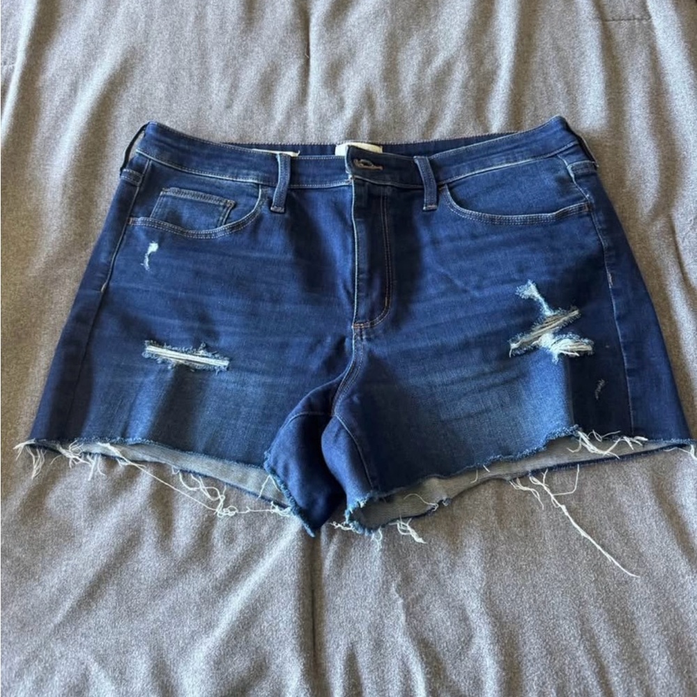 2 pairs of Universal Thread Blue Distressed Jean Shorts